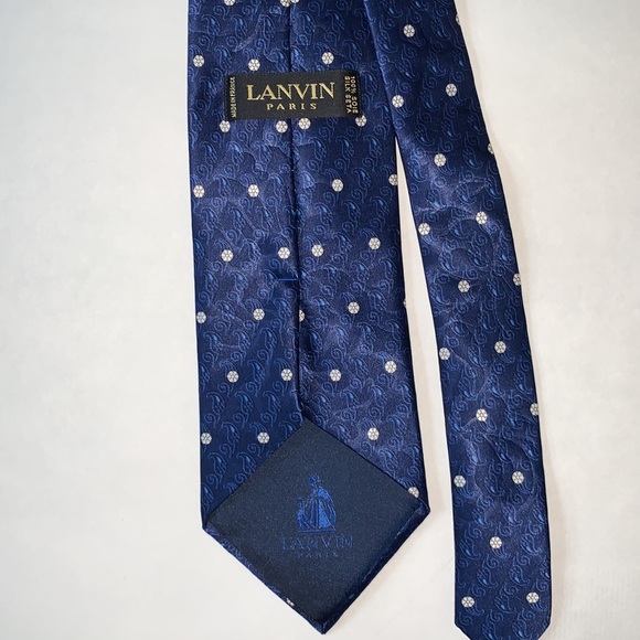 VINTAGE TIE | lanvin ivory basketweave Lanvin Tie
